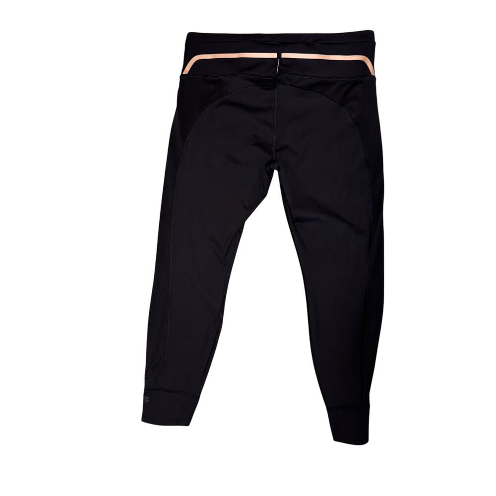 Alllyson Felix x Athleta Black Leggings Size XL Legend Mesh 599169 - Picture 2 of 11